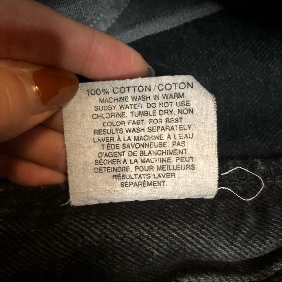 [Sold]Boulet Vintage Cowgirl Dark Gray Jeans Semi Boot Cut / High Rise 80’s - Picture 7 of 10